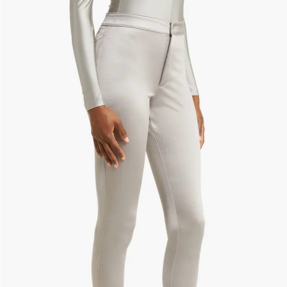 Skims Disco Pants in Silver - Picture 4 of 9